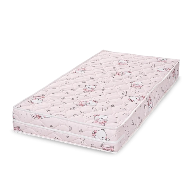 Mattress relax foam 70/140-12cm pink ballerina bear