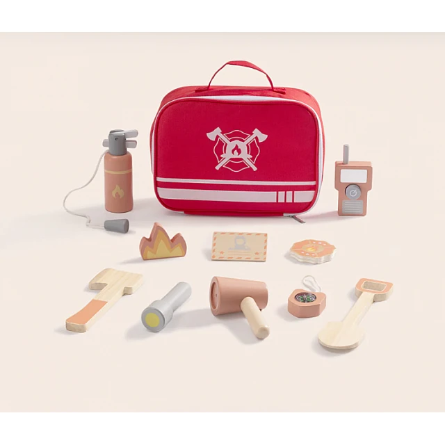 Wooden firefighter set TK317N