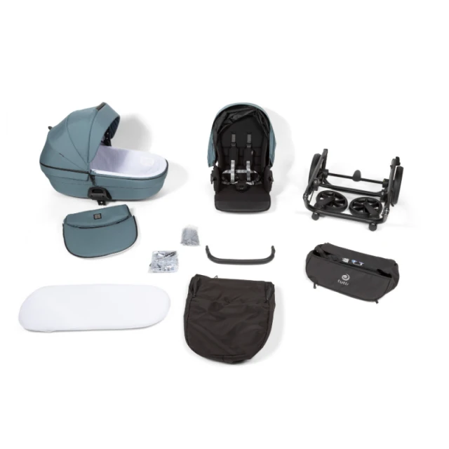 Tutis UNO 6+ 2in1 baby stroller 143 Menta