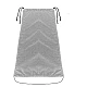 84231 Rear ShineSafe Stroller Shade, Gray Melange