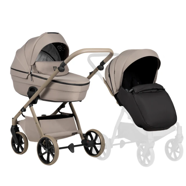 Tutis UNO 6+ 2in1 stroller 172 Taupe