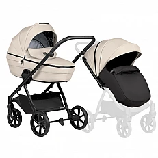 Tutis UNO 6+ 2in1 baby stroller 180 Beige