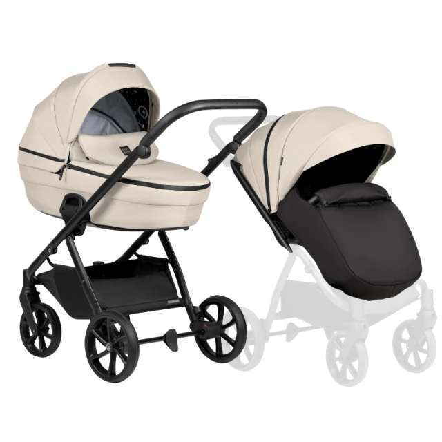 Tutis UNO 6+ 2in1 baby stroller 180 Beige
