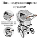 84213 Rear ShineSafe Stroller Shade, Blue
