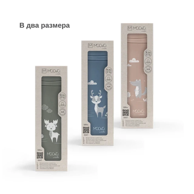 4441 Nuvita thermos with straw 500 ml Sage Green