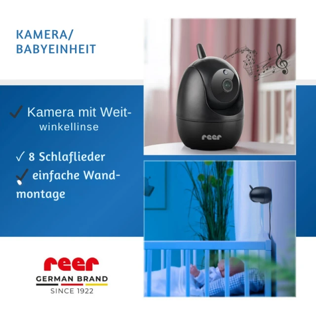 80520 Reer baby monitor with Pro HD Move camera