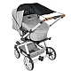 84291 Reer ShineSafe stroller canopy, black