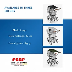 84291 Reer ShineSafe stroller canopy, black