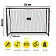Dunlop football goal 300x200x120