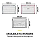 Dunlop football goal 300x200x110 cm