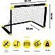 Dunlop folding football goal 90x59x61 cm