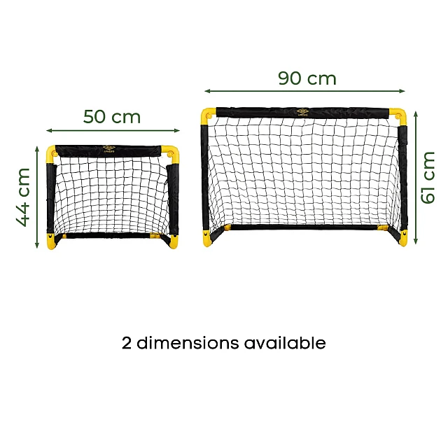 Umbro 2 бр сгъваеми футболни врати 55x44x44 см
