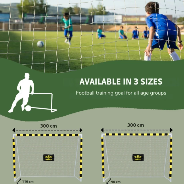 Umbro футболна врата 300x200x110 см