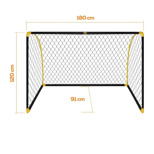 Umbro football goal 180x91x120 cm