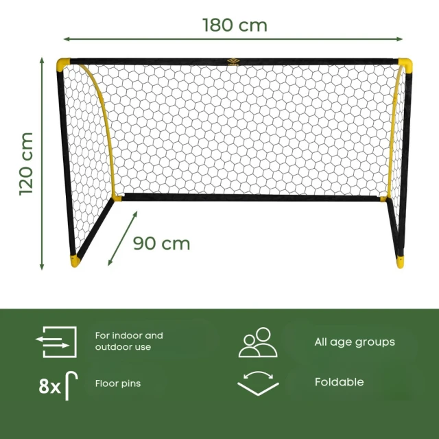 Umbro football goal 180x91x120 cm
