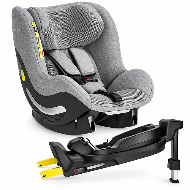 Avionaut AeroFIX Airflow car seat AF.01 GRAY + Isofix base IQ ORBIT