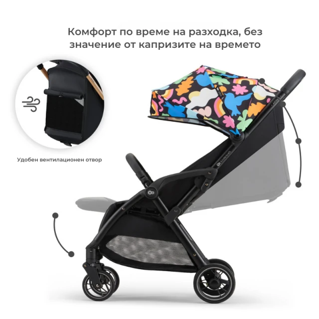 Kinderkraft APINO baby stroller HAPPY SHAPES
