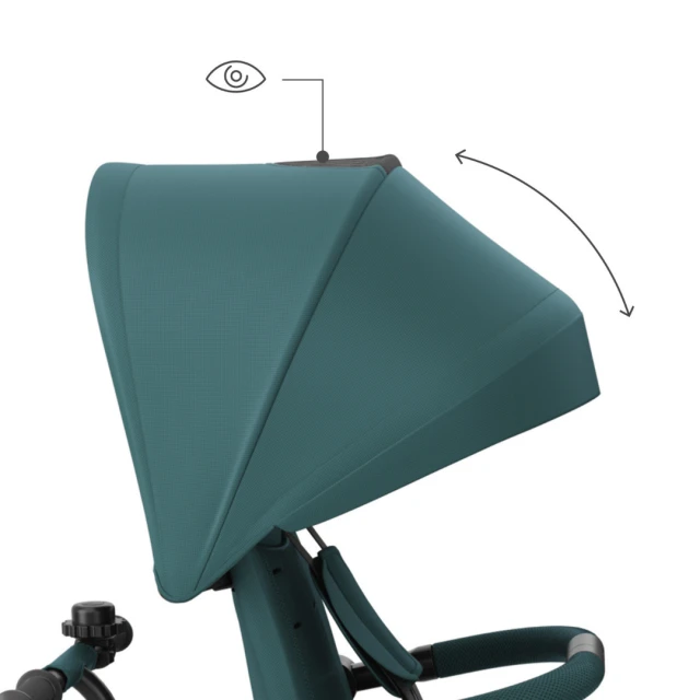 KinderKraft ASTON 2 PLUS tricycle GREEN
