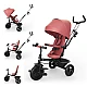 KinderKraft ASTON 2 PLUS tricycle PINK