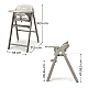 Kinderkraft TINO high chair BEIGE
