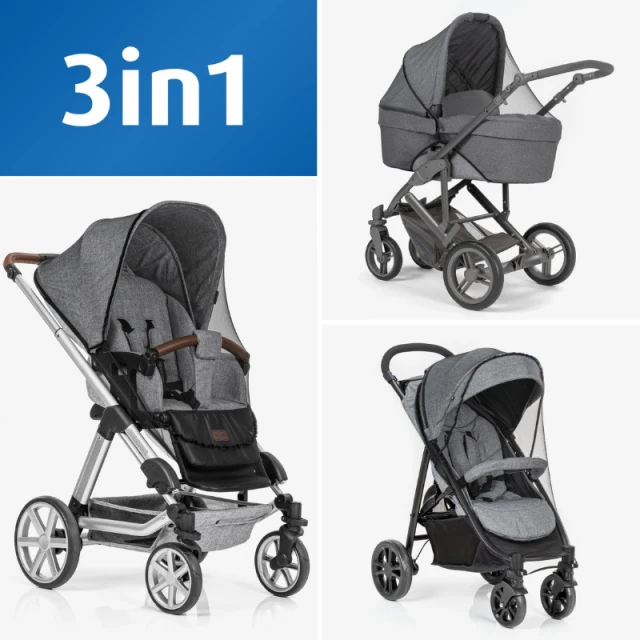 87021 Reer BiteSafe mosquito net for stroller, black