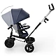 KinderKraft ASTON 2 PLUS tricycle BLUE