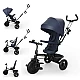 KinderKraft ASTON 2 PLUS tricycle BLUE