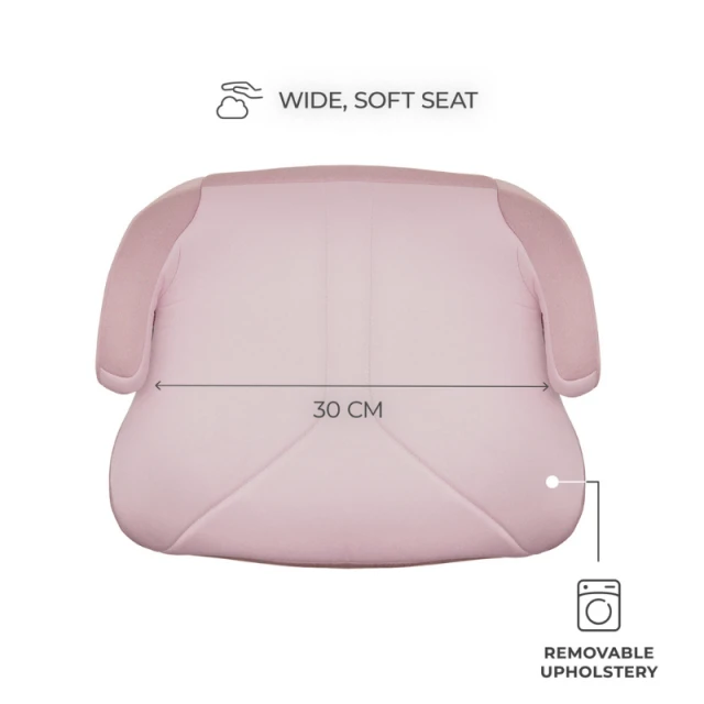 Kinderkraft I-BOOST 2 I-Size столче за кола Pink