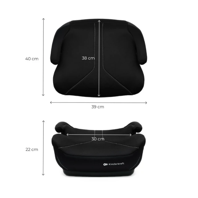 Kinderkraft I-BOOST 2 I-Size car seat Black