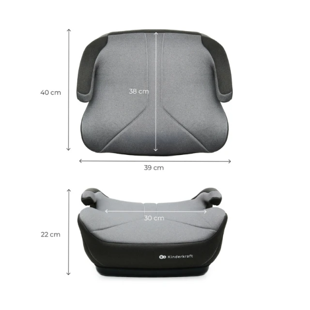 Kinderkraft I-BOOST 2 I-Size car seat Grey