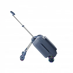 KinderKraft CABBY куфар със седалка BLUE