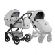 Tutis VIVA 5+ Leather baby stroller 2 in 1 085 Cloud