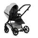 Tutis VIVA 5+ Leather baby stroller 2 in 1 085 Cloud