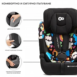 Kinderkraft car seat COMFORT UP i-Size HAPPY SHAPES
