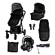 Cosatto CT5749 GIGGLE TRAIL 3in1 Silhouiette Stroller+BASE+BAG AND SACK