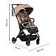 Noordi SIA carbon 5.9 kg baby stroller 601 Baltic Blue