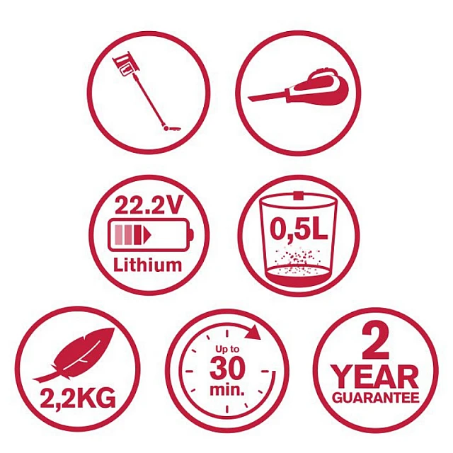 Dirt Devil DD9002 Upright Cordless Vacuum Cleaner