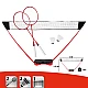 Donnay badminton set with 2 rackets