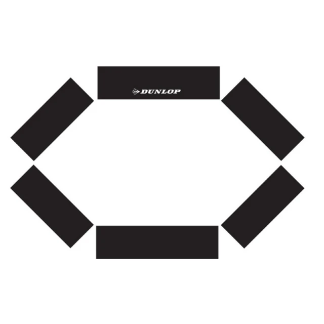 Dunlop folding football goal 50x44x44