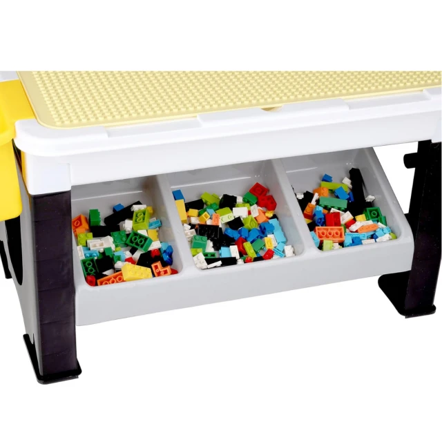 Eddy Toys детска маса с конструктор, 300 части