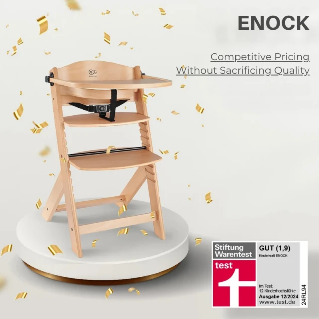 KinderKraft столче за хранене ENOCK BROWN