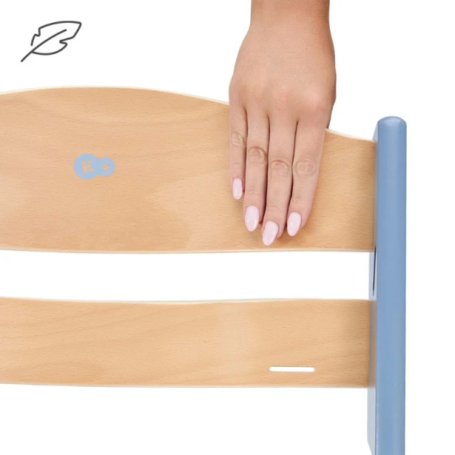 KinderKraft high chair + cushion ENOCK Nordic Breeze
