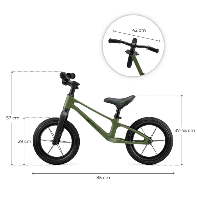 Kinderkraft ETER колело за баланс GREEN