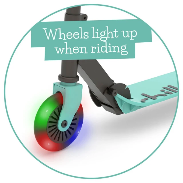 Chillafish Flexxi Glow CPFM04MIN folding scooter Mint