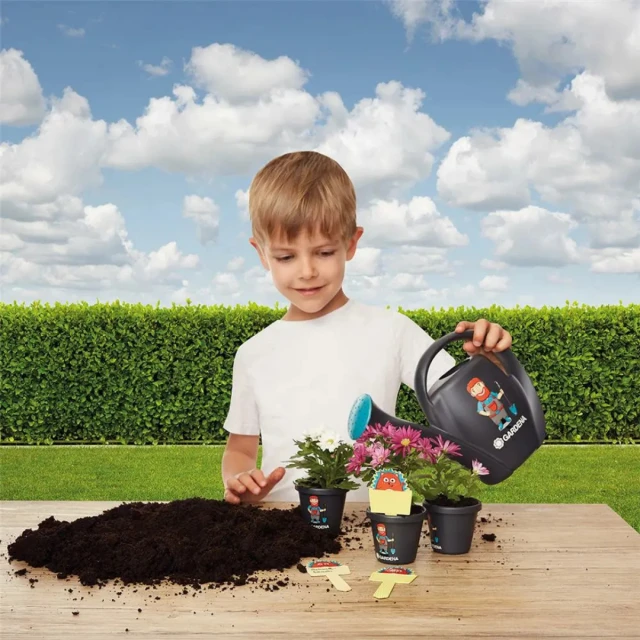 Gardena Kids Children's Planting Set with Watering Can