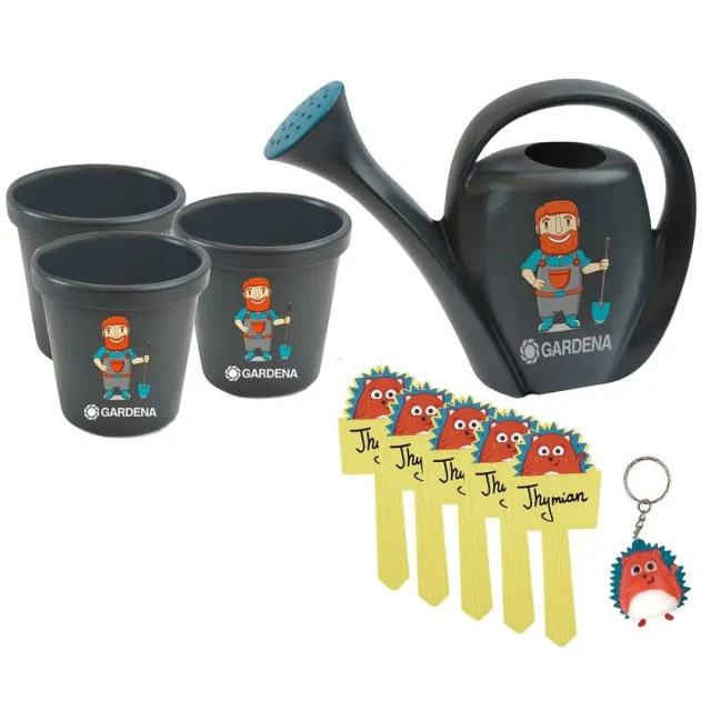 Gardena Kids Children's Planting Set with Watering Can