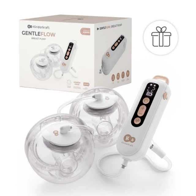 Kinderkraft GENTLEFLOW breast pump GOLDEN