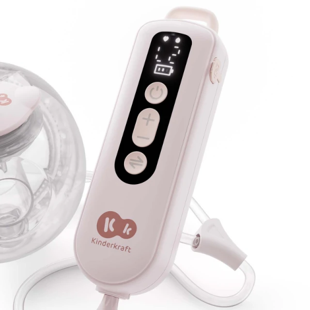 Kinderkraft GENTLEFLOW помпа за кърма PINK