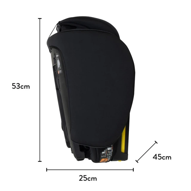 Cosatto CT5955 On The Go I-Size car seat SILHOUETTE