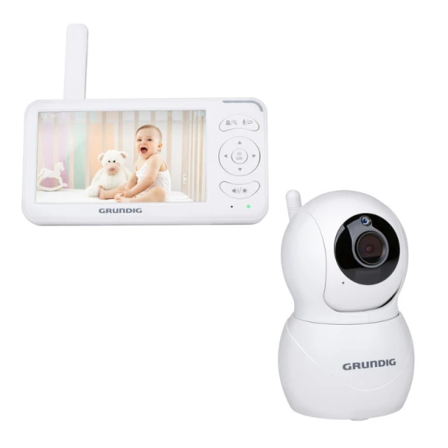 Grundig 33423 video baby monitor 5 display